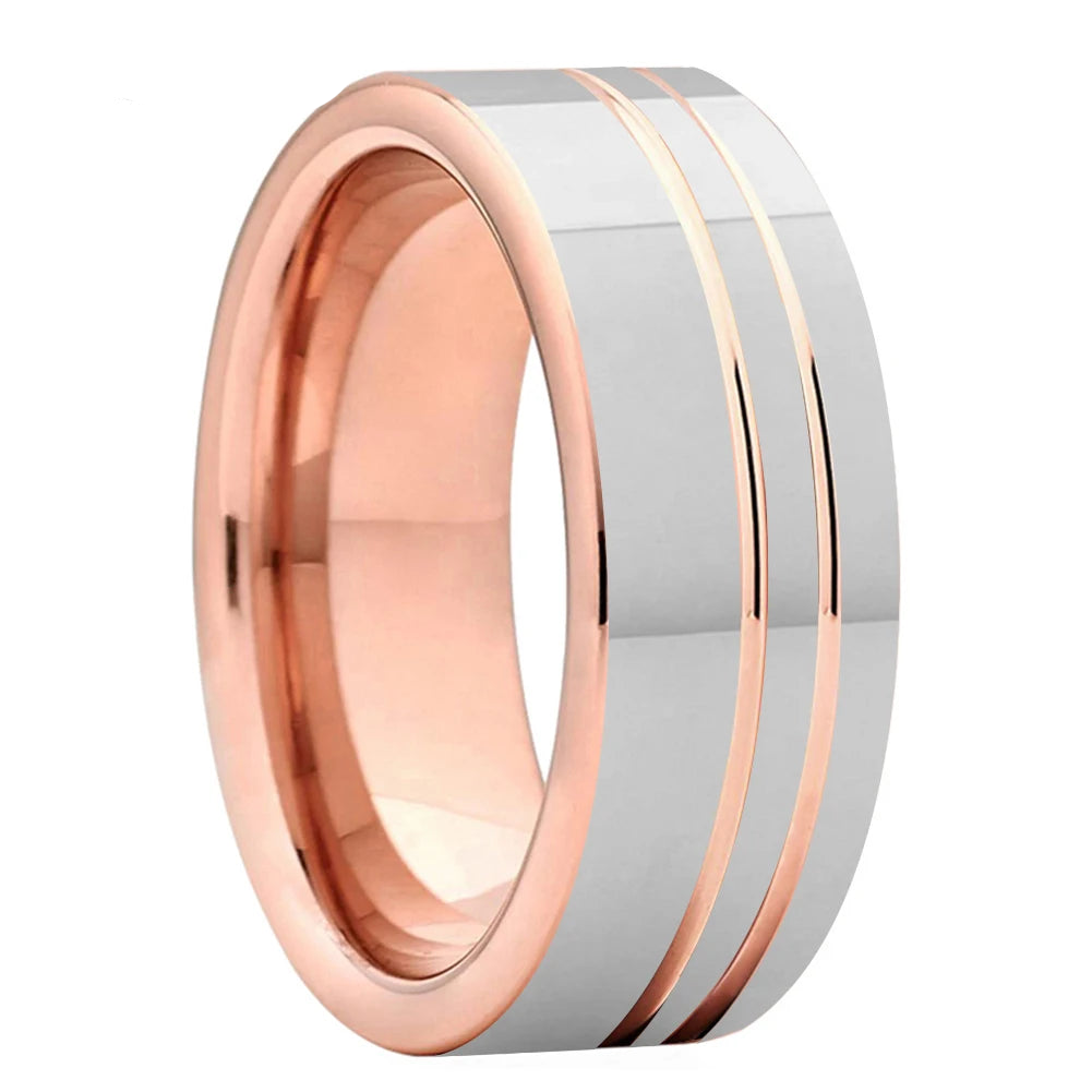 titanium rings for men and women.