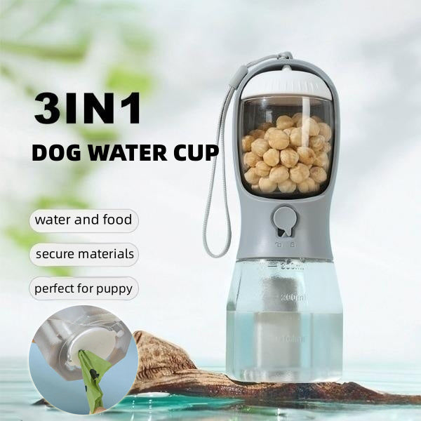 Dog Water Cup: The Ultimate 3-in-1 Portable Pet Companion