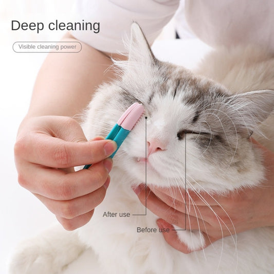 Pet Tools Cat Eyes Cleaning Brush.