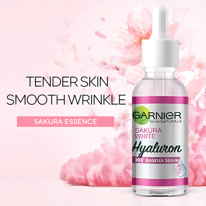 GARN Nier Serum Sakura Glow 30x Hyaluronic Booster.