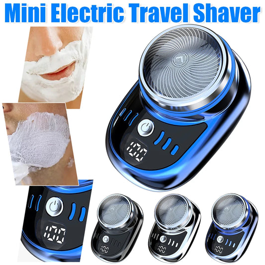 Mini Electric Travel Shaver for Men.