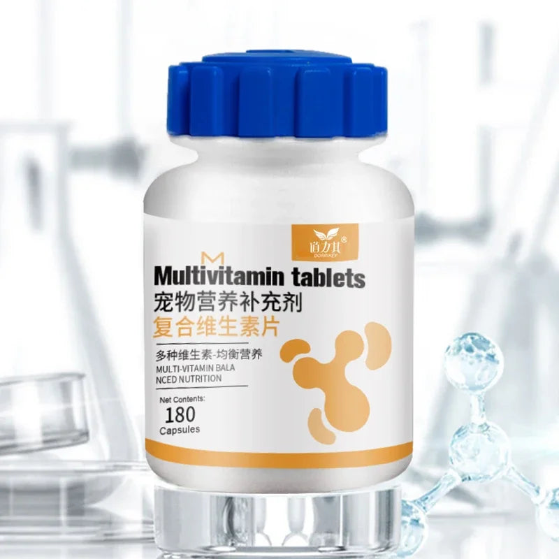 Pet Multivitamin Supplements - 180 Tablets.