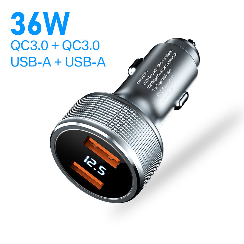 54W Car Charger Type C Fast USB C Charger for iPhone.