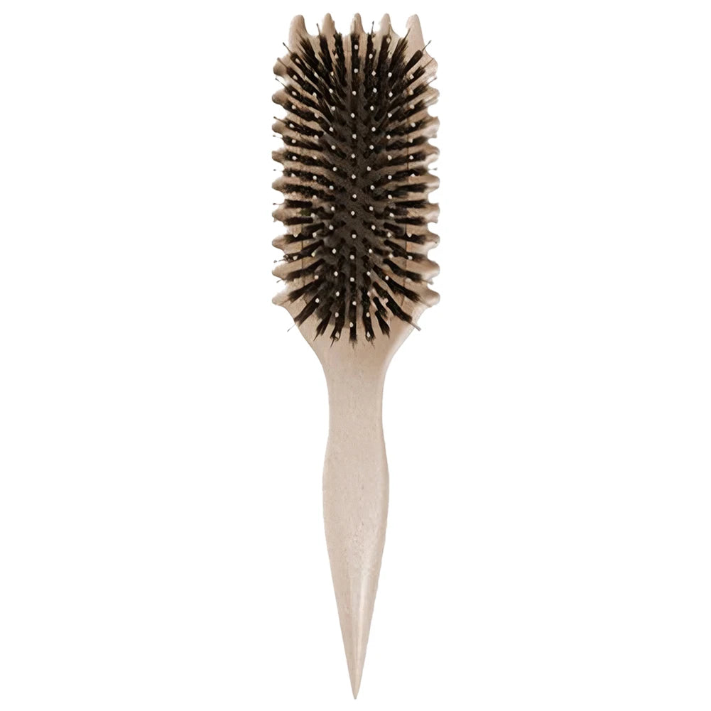 Curls Styling Brush Bristle Detangling Hair.