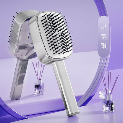 Self Cleaning Hair Brush for Women Cleaning.