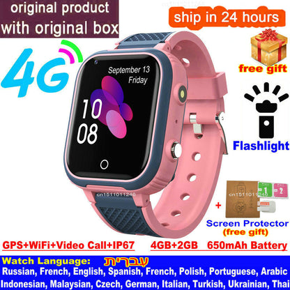 4G Smart Watch Kids GPS Video.