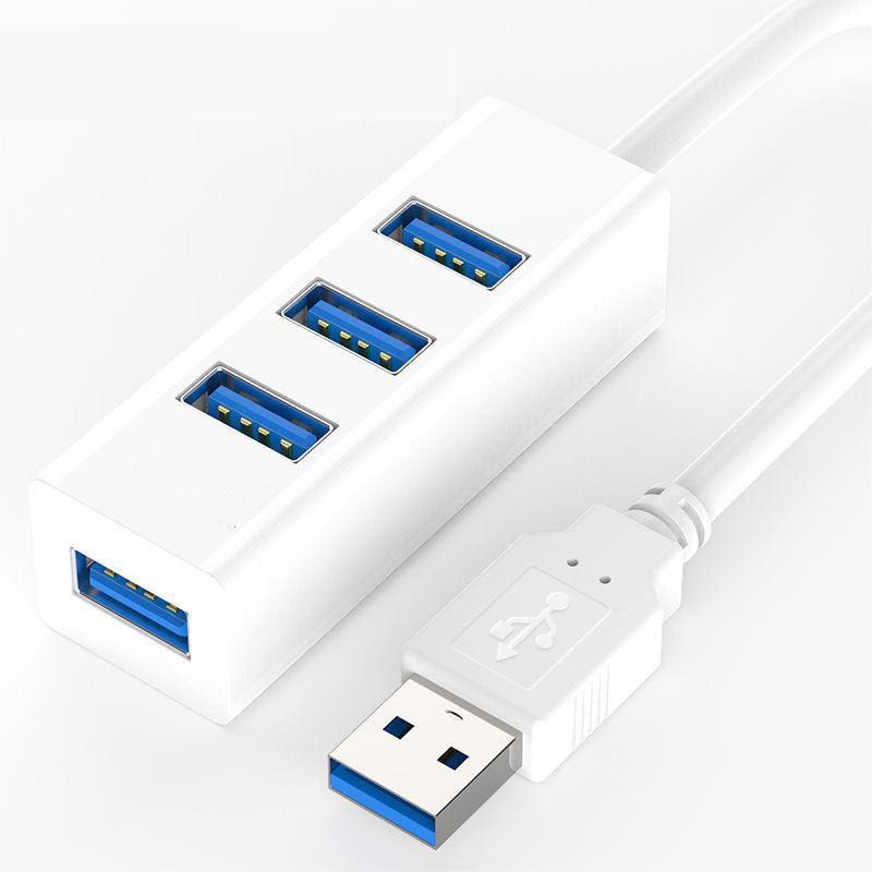 Portable 4-Port USB 3.0 Hub High Speed USB Cable Divider Charger Extension Cables USB Splitter Adapter OTG For Phone PC 30/120cm