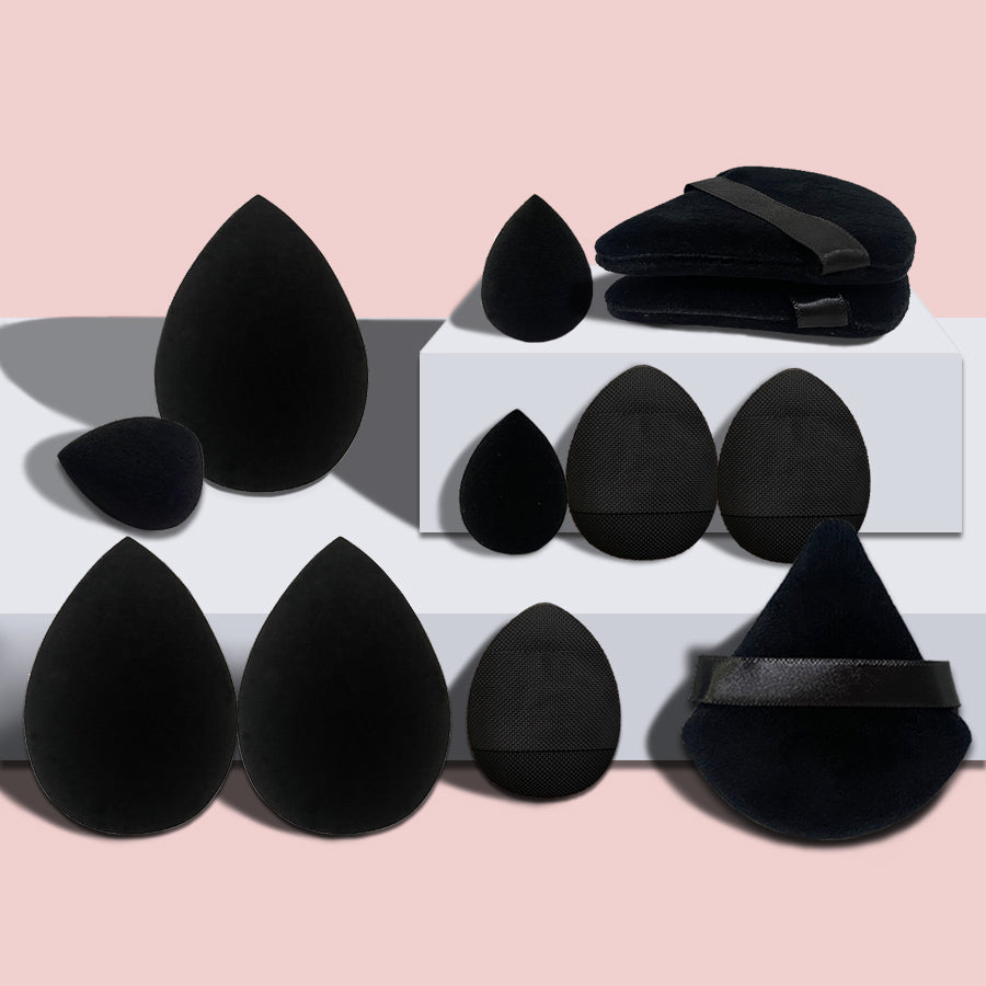 Essential 12pc Makeup Puff Set Beginners.