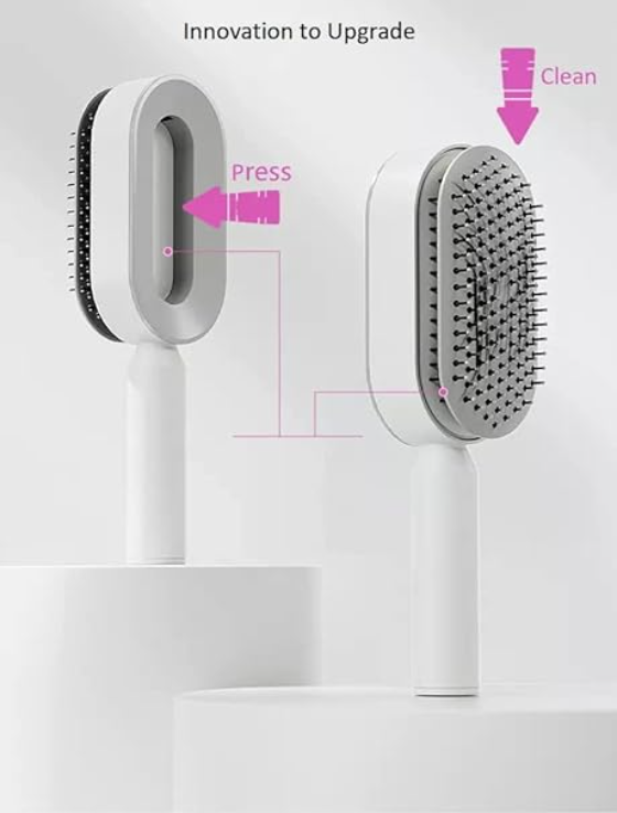 Self Cleaning Hair Brush, 3D Air Cushion.