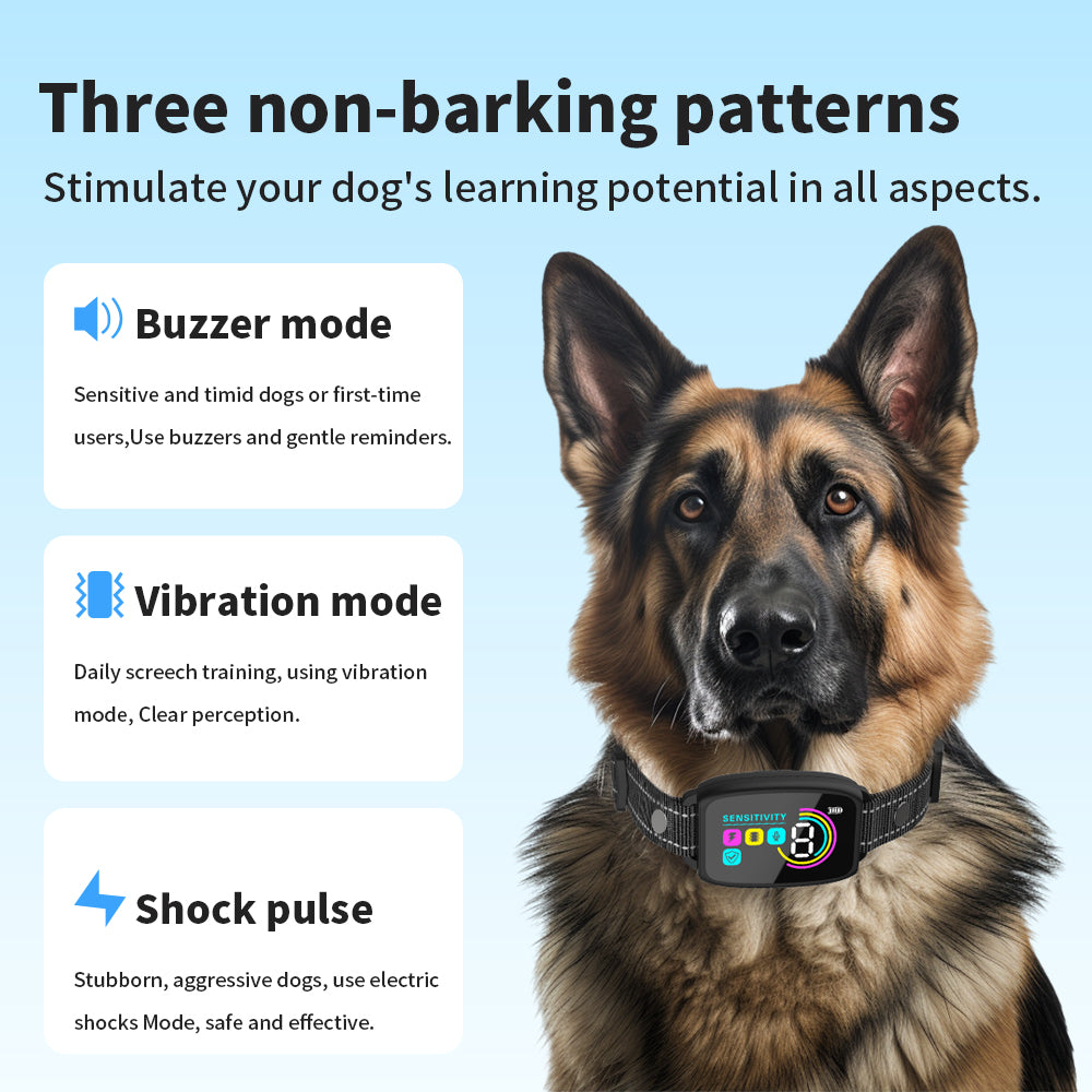 Smart Automatic Anti-Barking Dog Collar.