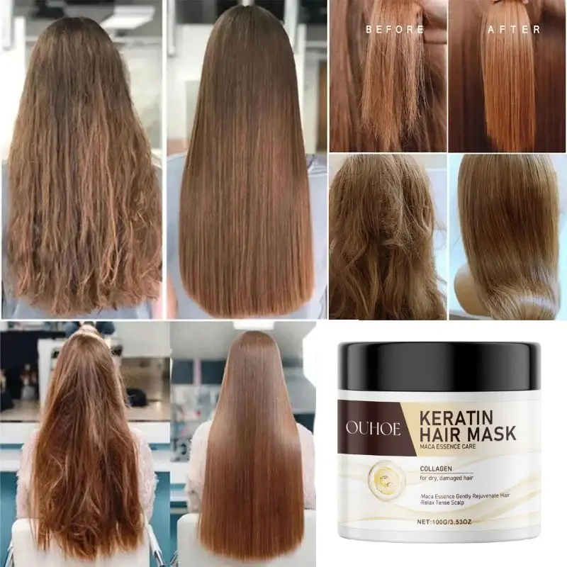 Hair Repairs Hair Mask Biotin Collagen Keratin.