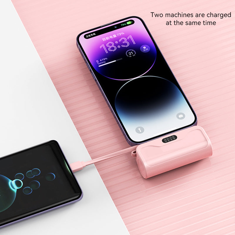 Mini Power Bank 2 in 1.