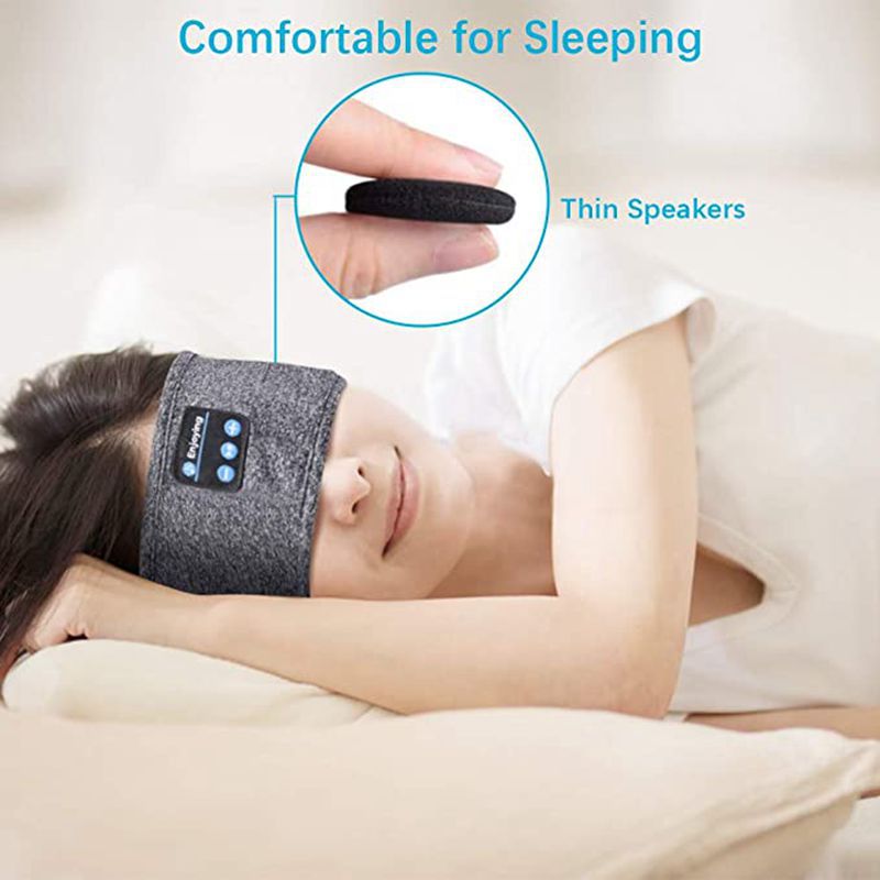 Fone Bluetooth Earphones Sports Sleeping Headband Elastic Wireless Headphones Music Eye Mask Wireless Bluetooth Headset Headband