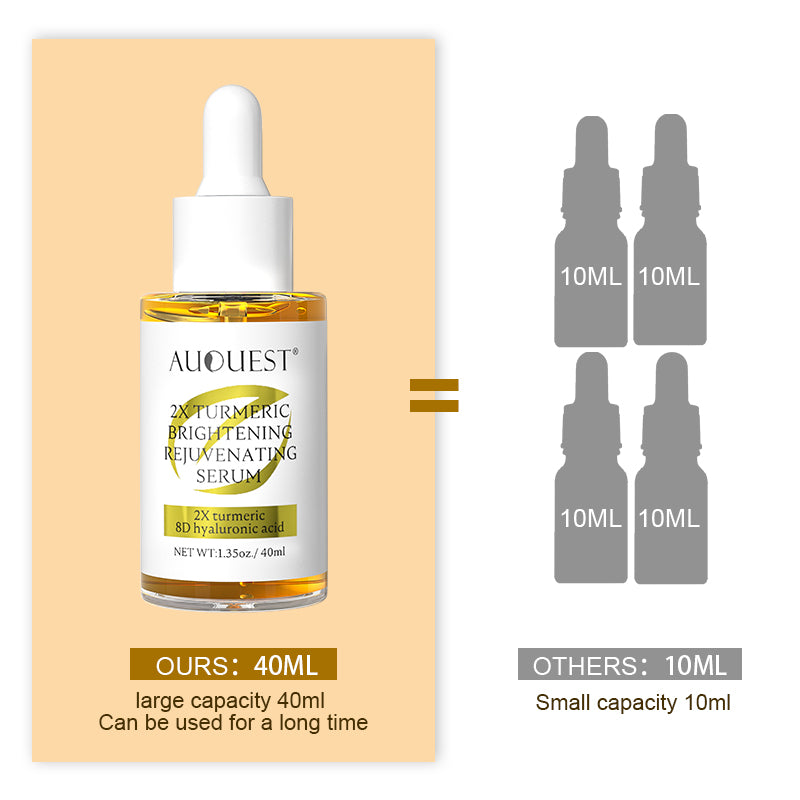 Vitamin C Face Serum with Hyaluronic Acid, Collagen, and Turmeric.