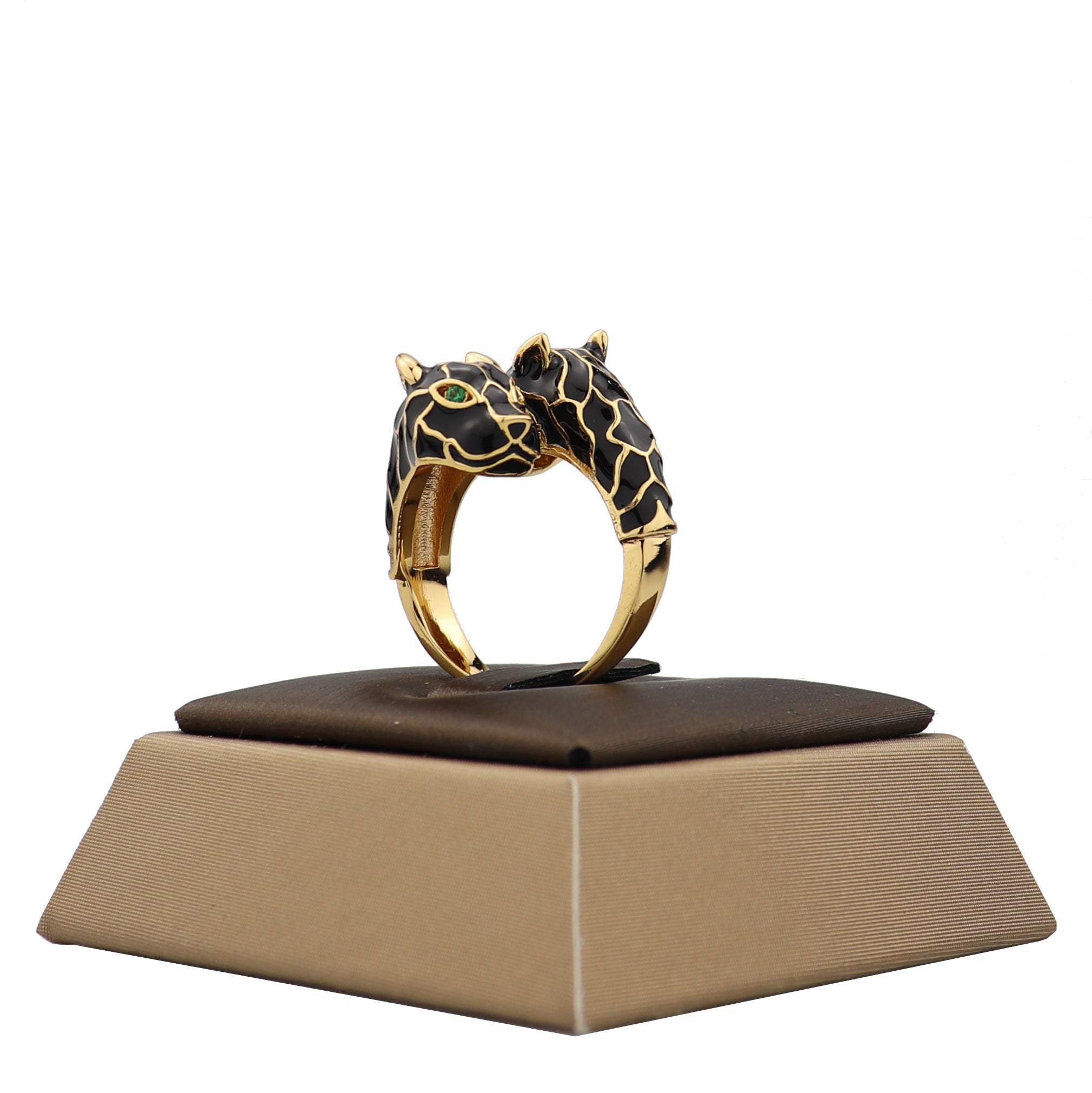 Classic animal shape ring tiger head ring full of zircon Party Wedding Gift Jewelry R2600