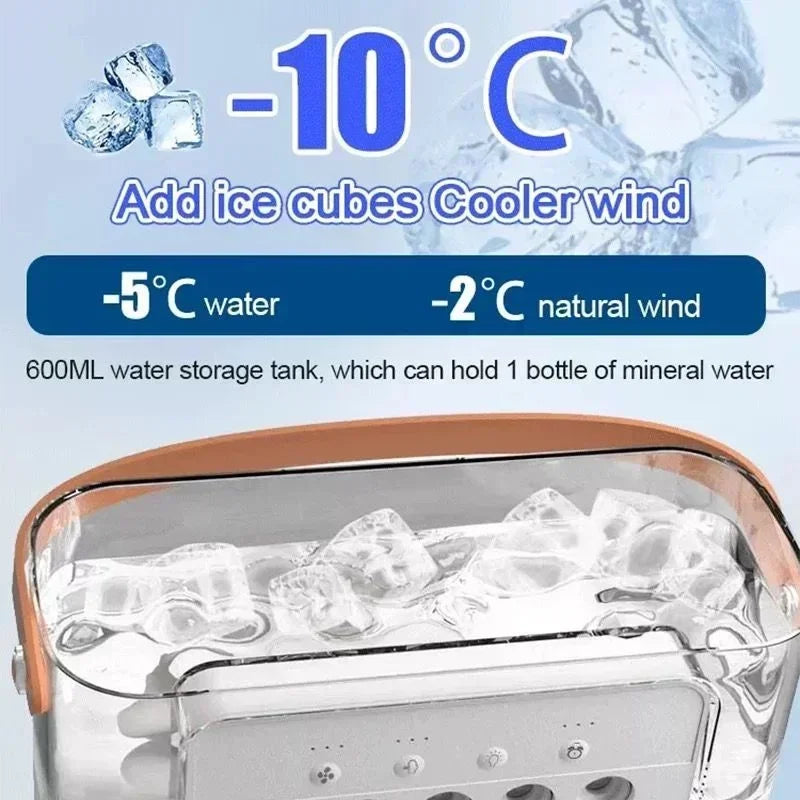 Portable Humidifier Air Conditioner Fan Household.