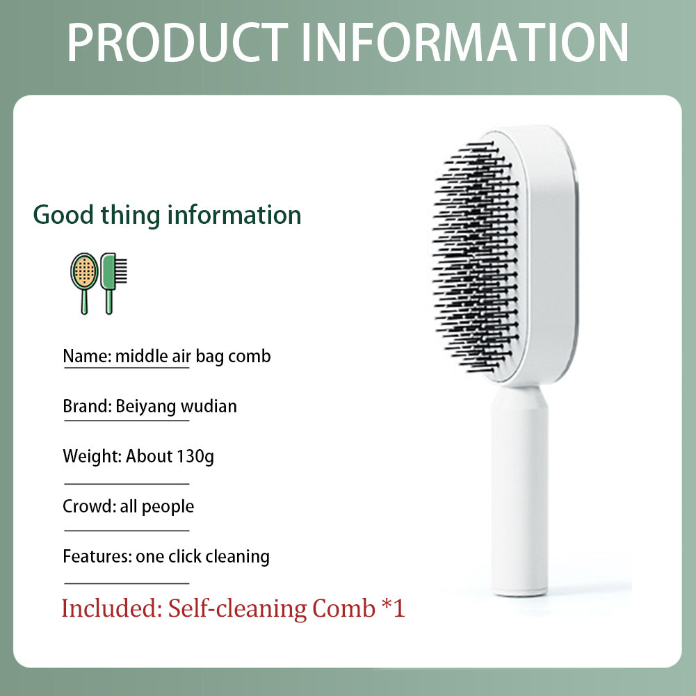 Cleaning Teeth Hair Brush Anti-Static.