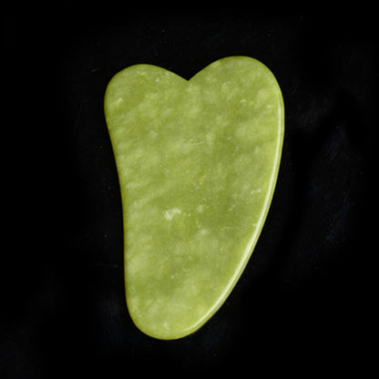 Natural Jade Stone Scraping Gua Sha Board Massager Face SPA Guasha Acupuncture Skin Beauty Facial Care Massage Tools