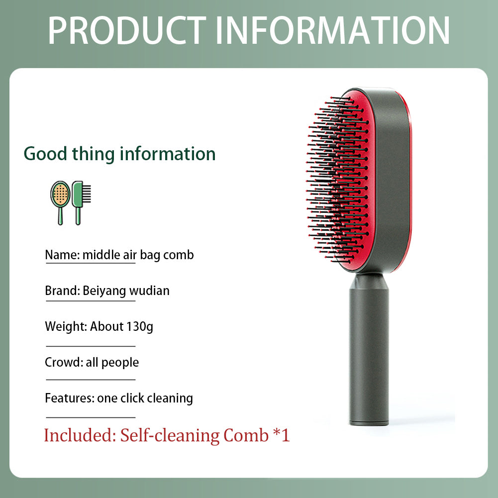 Cleaning Teeth Hair Brush Anti-Static.