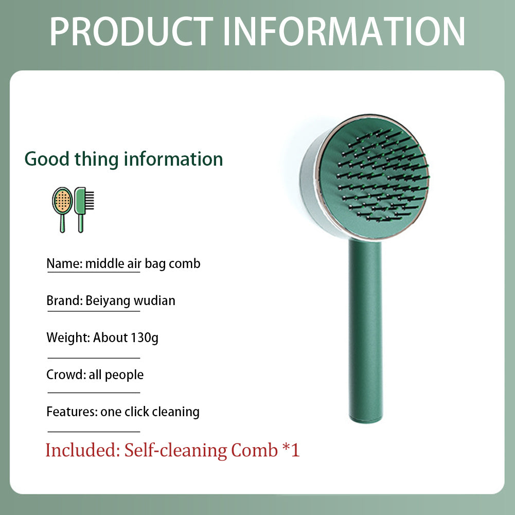 Cleaning Teeth Hair Brush Anti-Static.