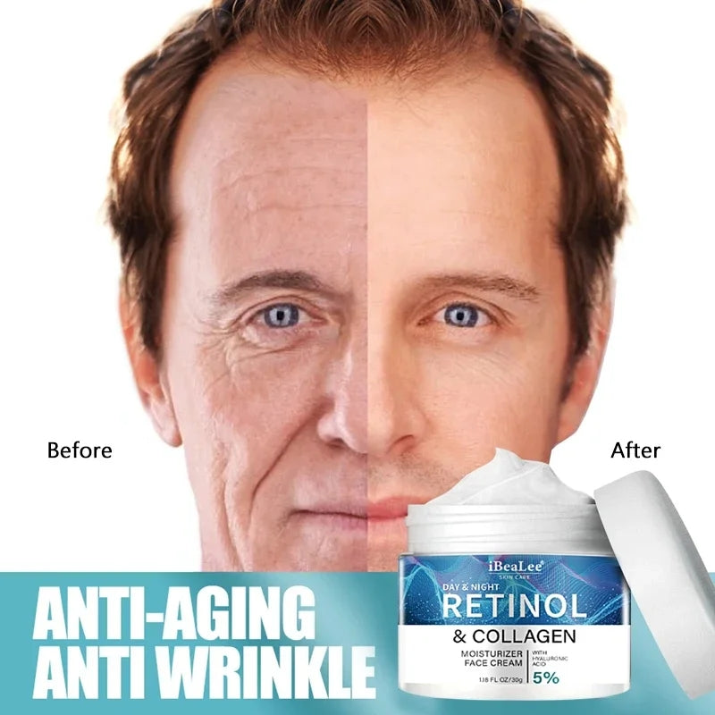 Retinol Face Cream Facial Anti Aging Care Firming Skin.