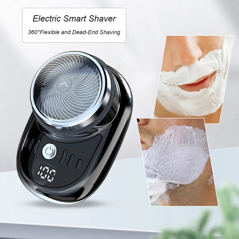 Mini Electric Travel Shaver for Men.