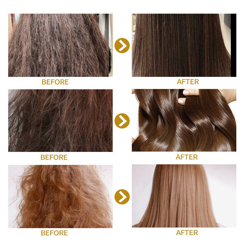 Keratin Collagen Hair Mask Magical Straighten Repair Dry Damaged.