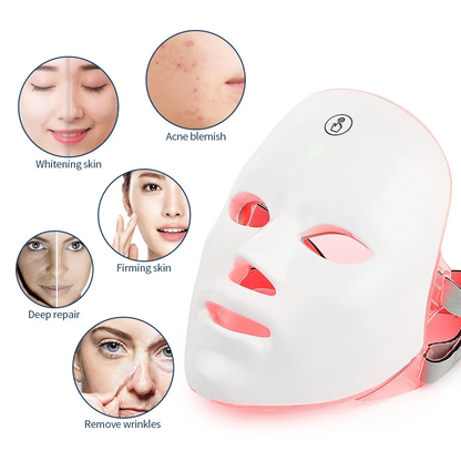 Transform Your Skin with the 7 Colors LED Facial Mask