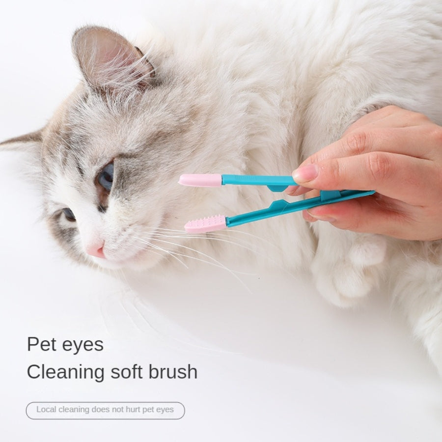 Pet Tools Cat Eyes Cleaning Brush.