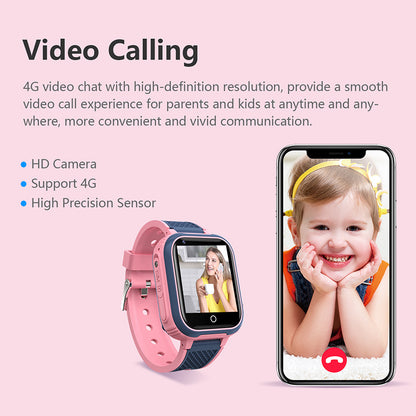 4G Smart Watch Kids GPS Video.