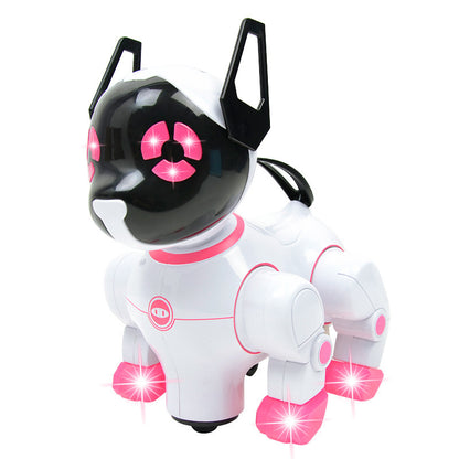 Electric dog toys electronic pet dog light music universal dance machine dog children&