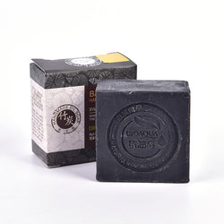 Natural Organic Essential Black Bamboo Oil Soap.