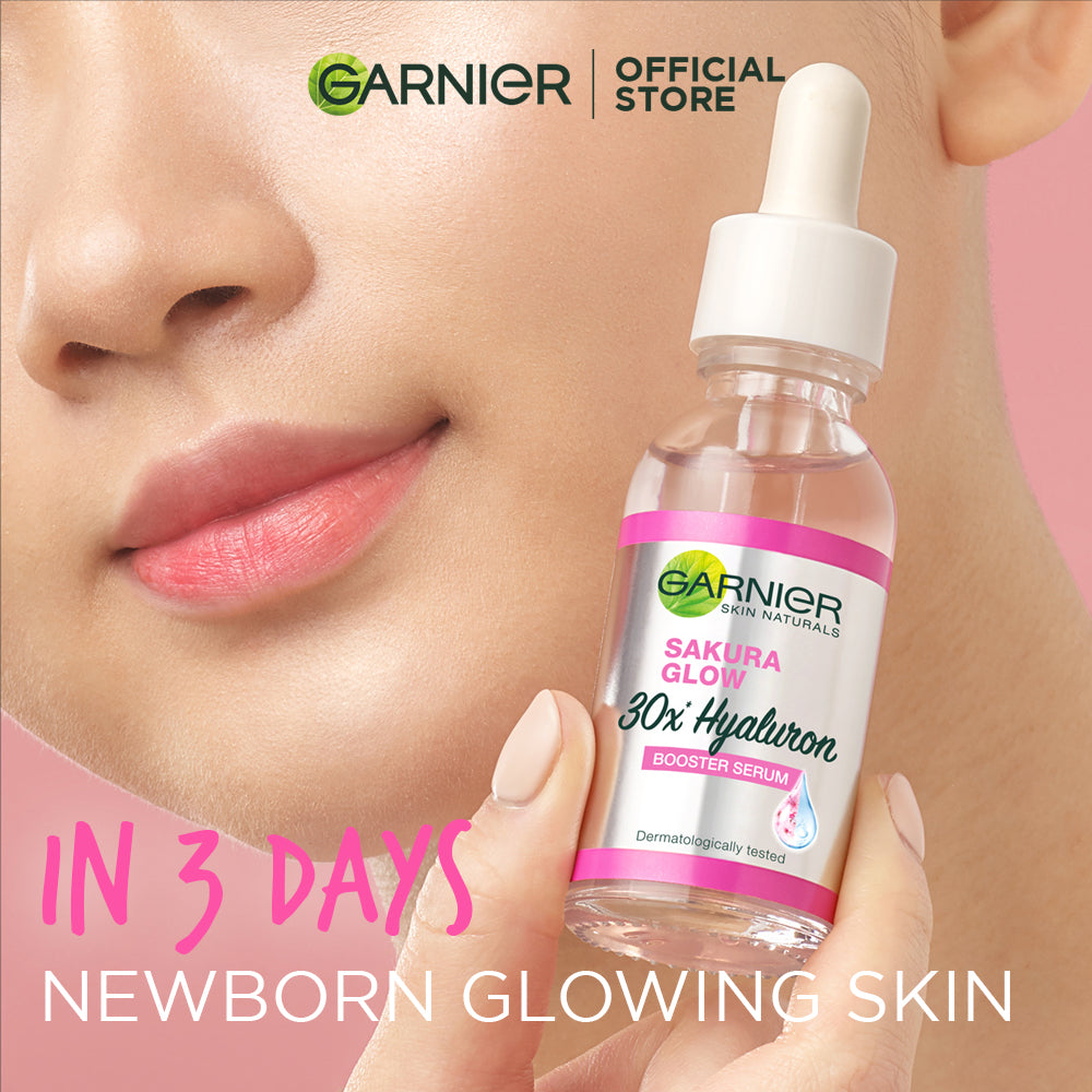 GARN Nier Serum Sakura Glow 30x Hyaluronic Booster.