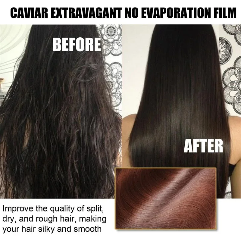 Keratin Collagen Hair Mask Magical Straighten Repair Dry Damaged.