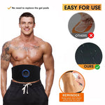 Abdominal Vibrating Belt Rechargeable EMS Muscle.