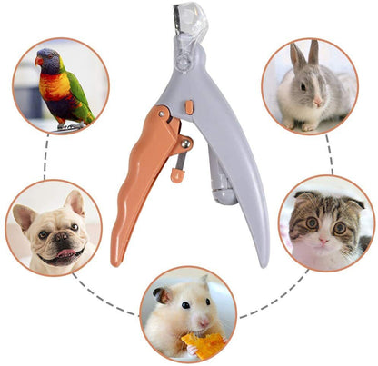 Professional Pet Nail Clipper Scissors With Light.