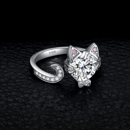 Jewelry New Arrival Love Cat Ring.