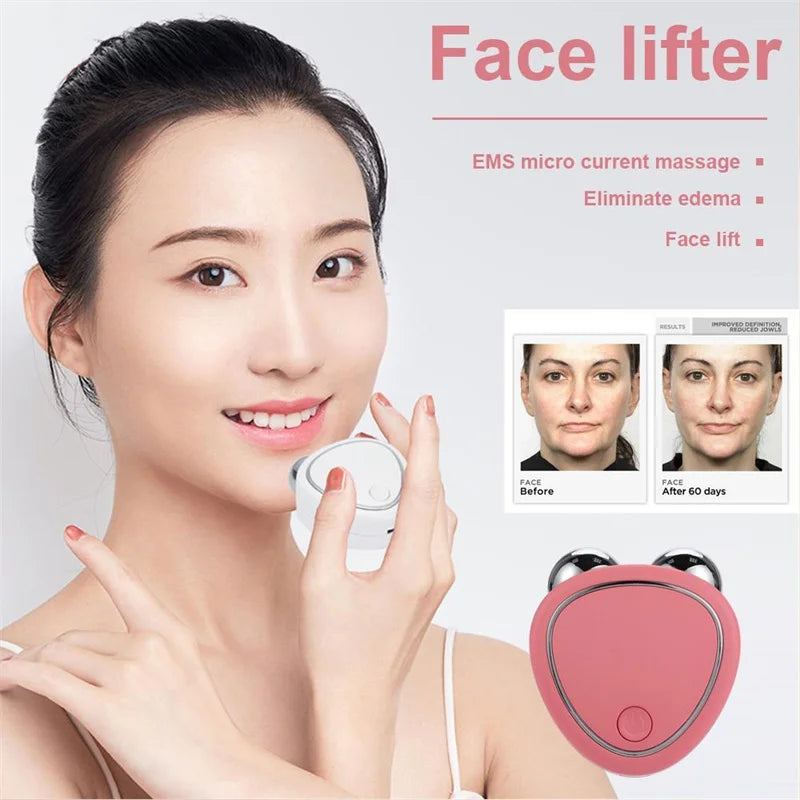 NEW Electric Face Massager Lift Roller Microcurrent.