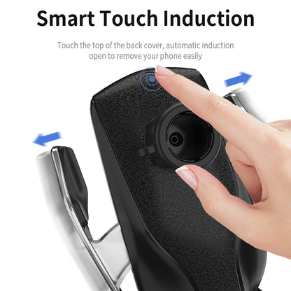 Automatic Clamping 10W Wireless Charger Car Phone.