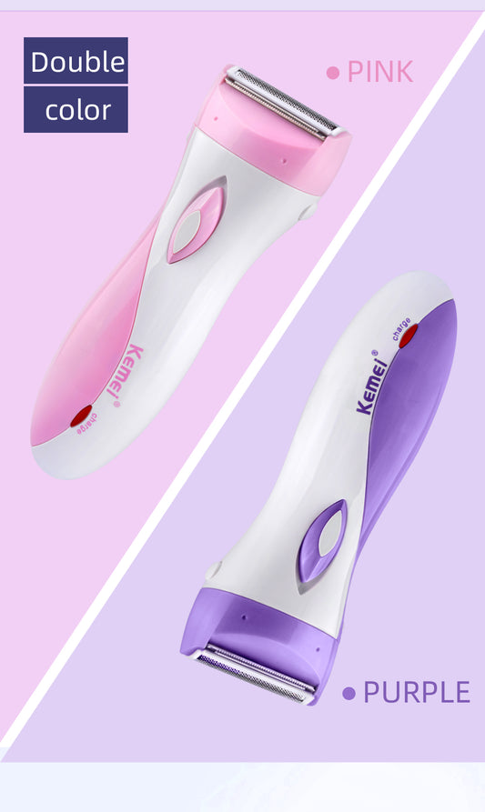 Rechargeable Lady Shaver Electric Hair for Body.