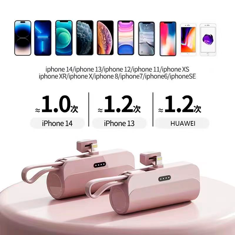 Mini Power Bank 2 in 1.