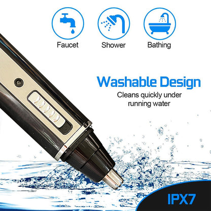 4-in-1 Rechargeable Nose Trimmer and Beard Trimmer, a versatile