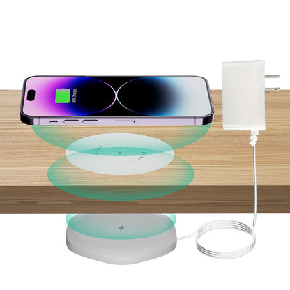 Invisible Wireless Charger 30mm Under Table QI Charger.