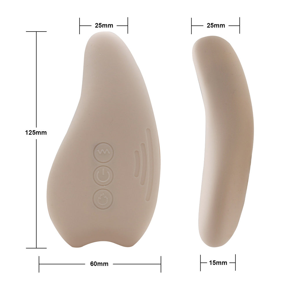 Soft Silicone Breast Massager Warming Lactation Massager for Breastfeeding and Clogged Ducts Improved Postpartum Milk Flow