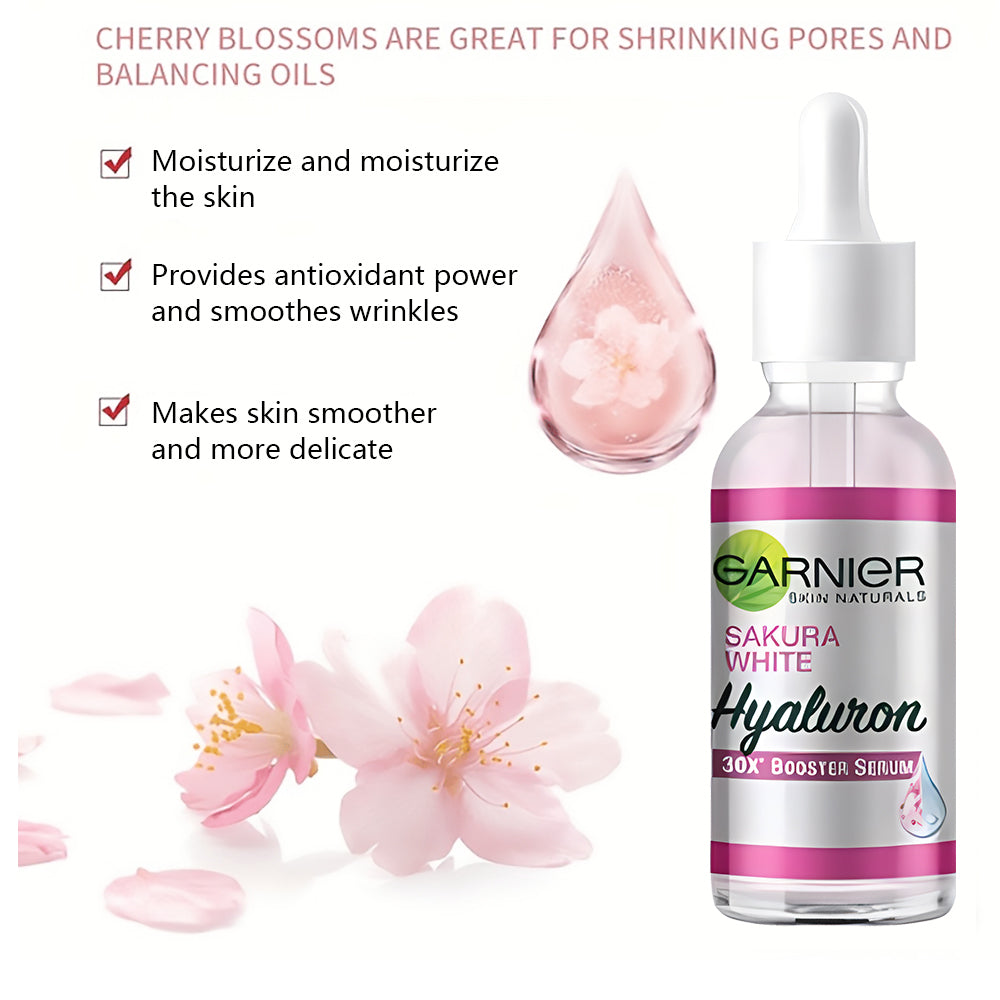 GARN Nier Serum Sakura Glow 30x Hyaluronic Booster.