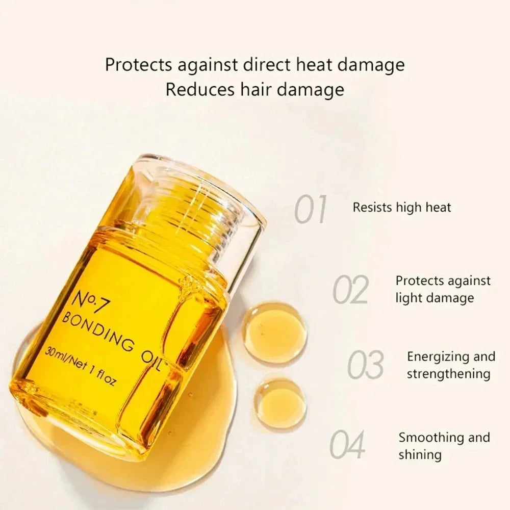 Essencial Oil Repair Damage Strengthens Protection Hair.