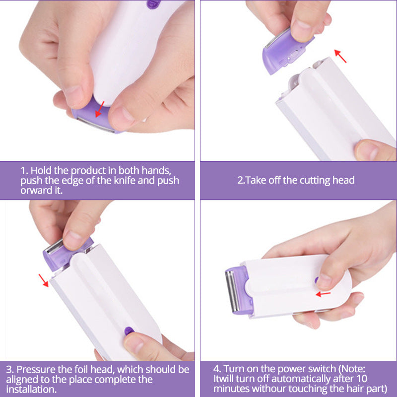 Women's Epilator Painless Hair Removal Shaving.