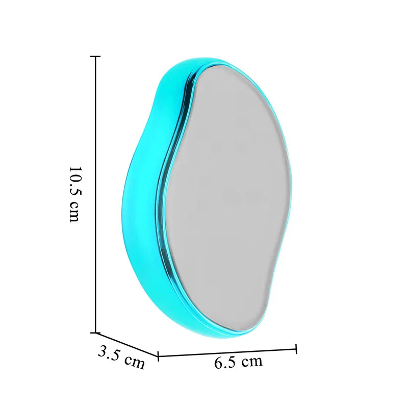 Physical Hair Removal Instrument Glass Grinder Depilator for Women.