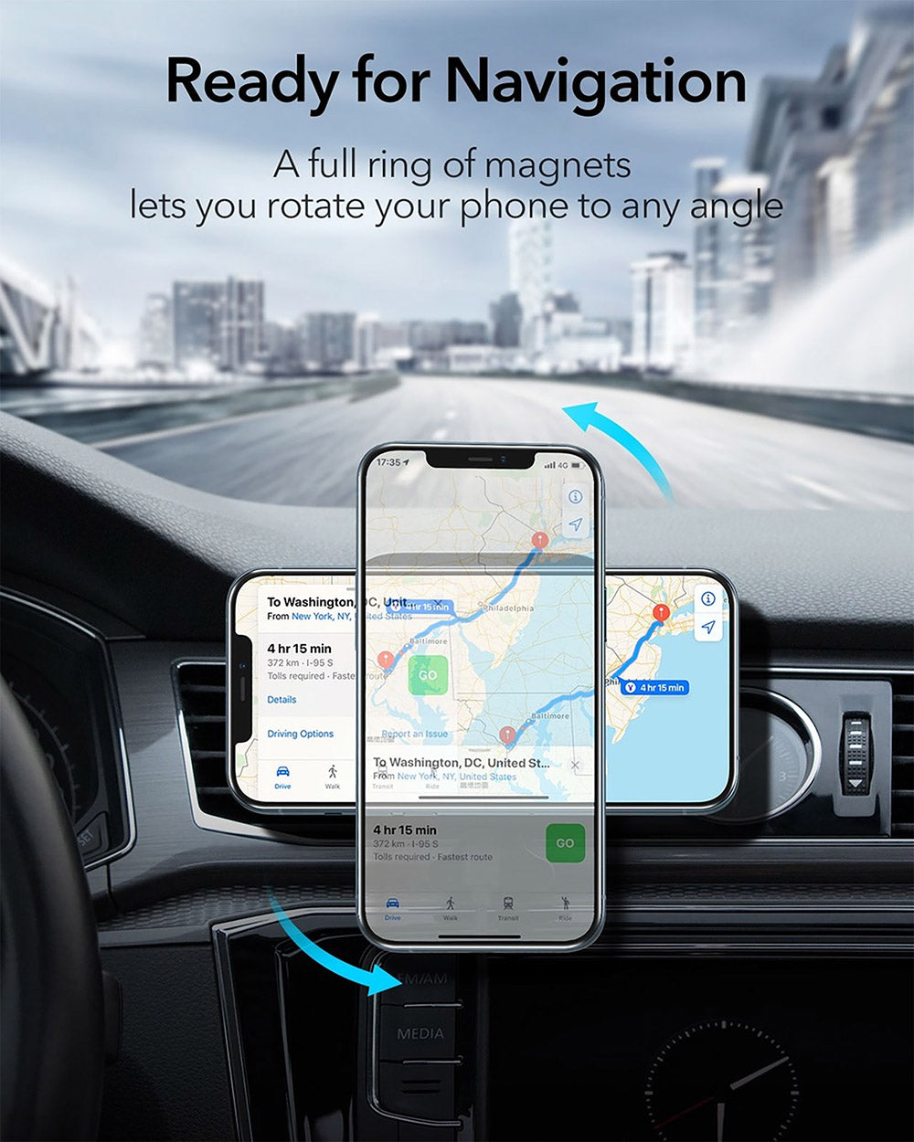 NEW 30W Magnetic Car Wireless Charger