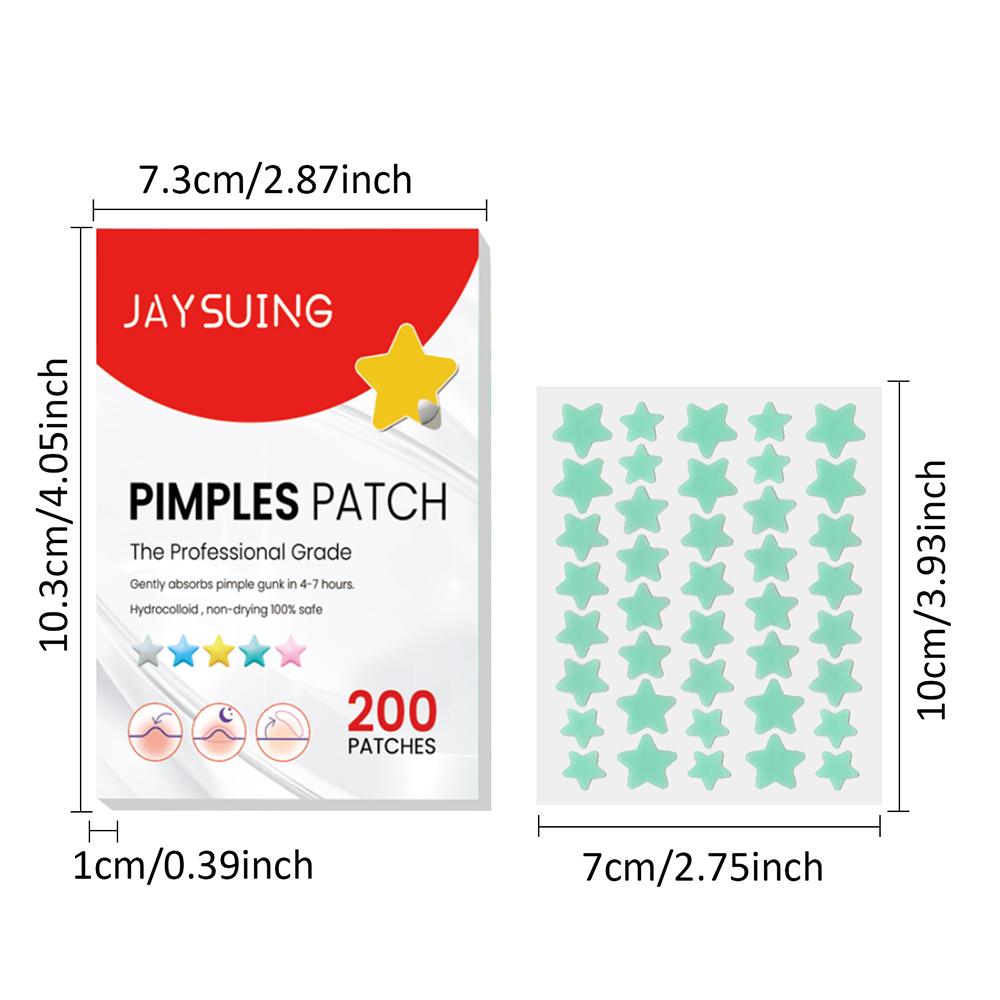 200pcs Invisible Acne Pimple Repair Patches.